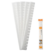 Asahi Koyo Cuttable Drawer Divider Boards, 43 cm Long Polypropylene Partitions in S 4.5 cm, M 7 cm or L 10 cm Height, 5 or 10 Pieces, White