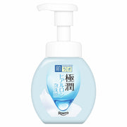 Hada Labo Gokujyun Hyaluronic Foaming Face Wash, Dense Foam Cleanser with 3 Types of Hyaluronic Acid, Fragrance-Free, 160 mL Pump Bottle