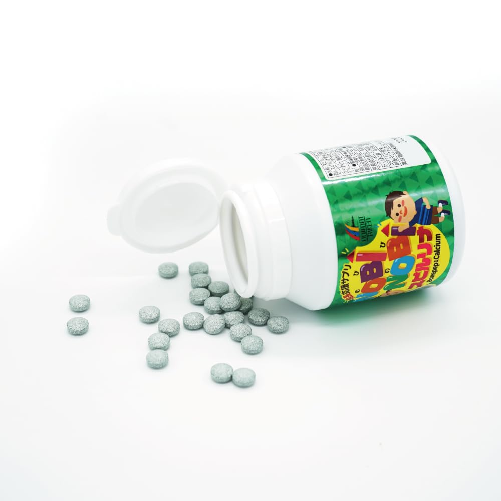 Spirulina Tablets for Children with Egg Yolk Peptide, Calcium and Collagen, 150 Tablets, Ages 6 and Up