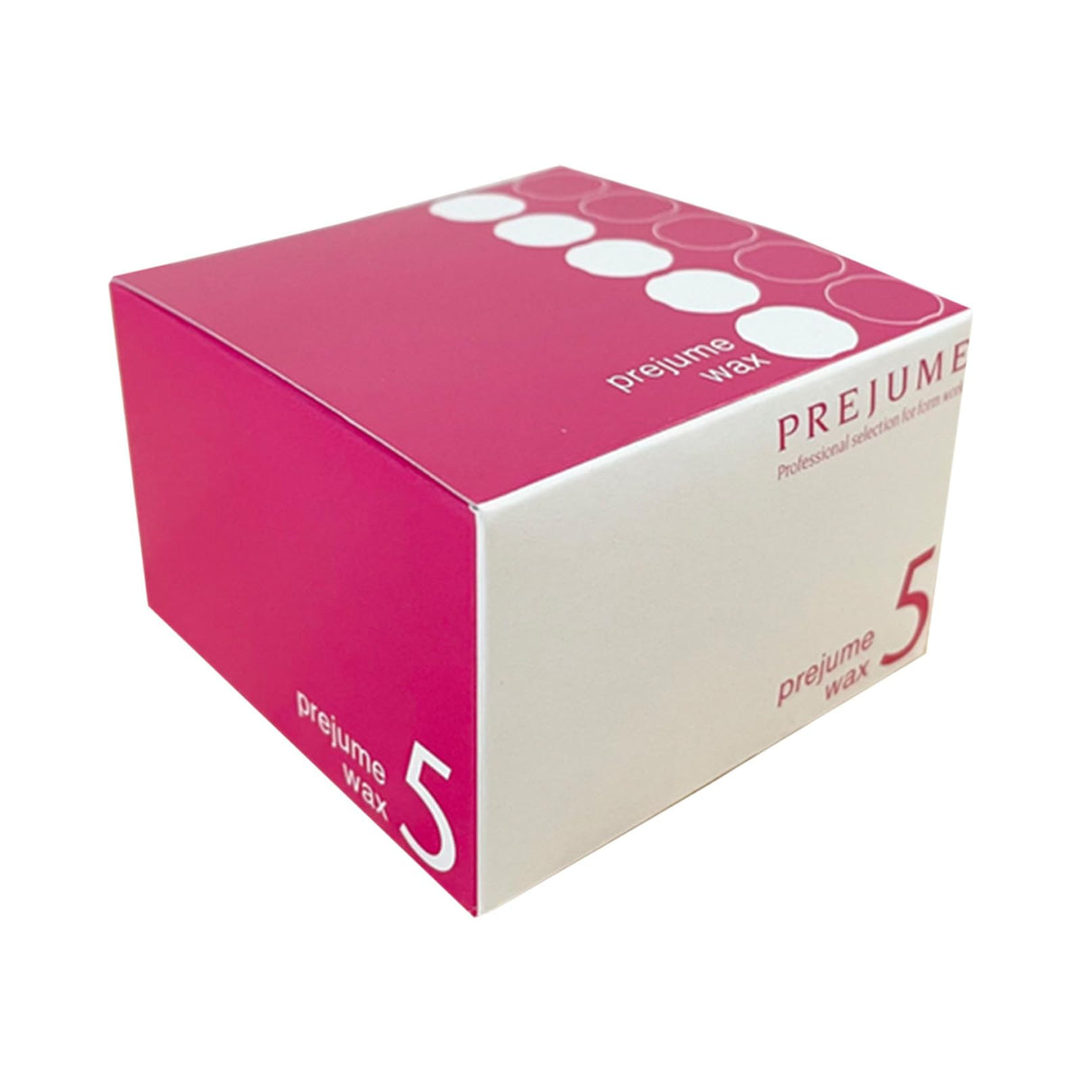 Milbon Prejume Styling Wax 5, Professional Salon Hair Wax with Flexible Natural Hold, 90 g, Made in Japan