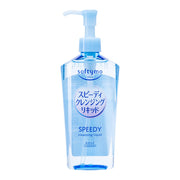 Softymo Speedy Cleansing Liquid Nc, Oil-Free Quick Makeup Remover Water with Botanical Extracts, Wet Hands and Eyelash Extensions OK, 240 mL Pump