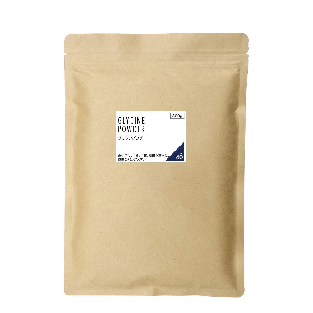 Nichie Glycine Powder Supplement, 300 g, Made in Japan