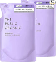 The Public Organic Super Shiny Set — Refill‑pouch Eco‑Friendly