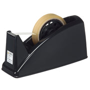 PLUS Heavy Desktop Tape Cutter TC-101E for Large and Small Rolls up to 24 mm x 70 m, 223 x 86 x 103 mm, About 1.28 kg, Black or Blue
