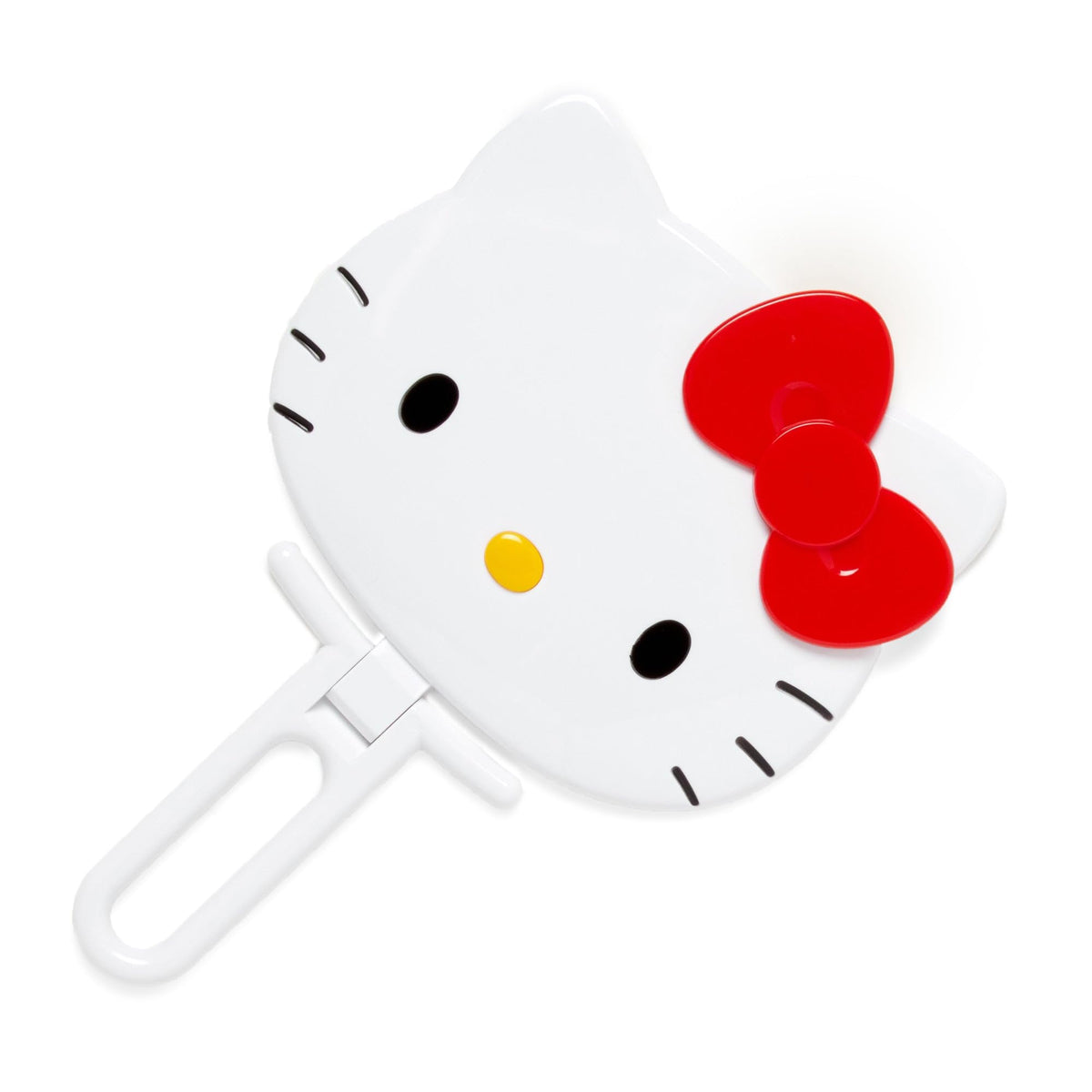 Sanrio Character Face-Shaped Folding Hand Mirror, Stand Mirror, 6 Characters