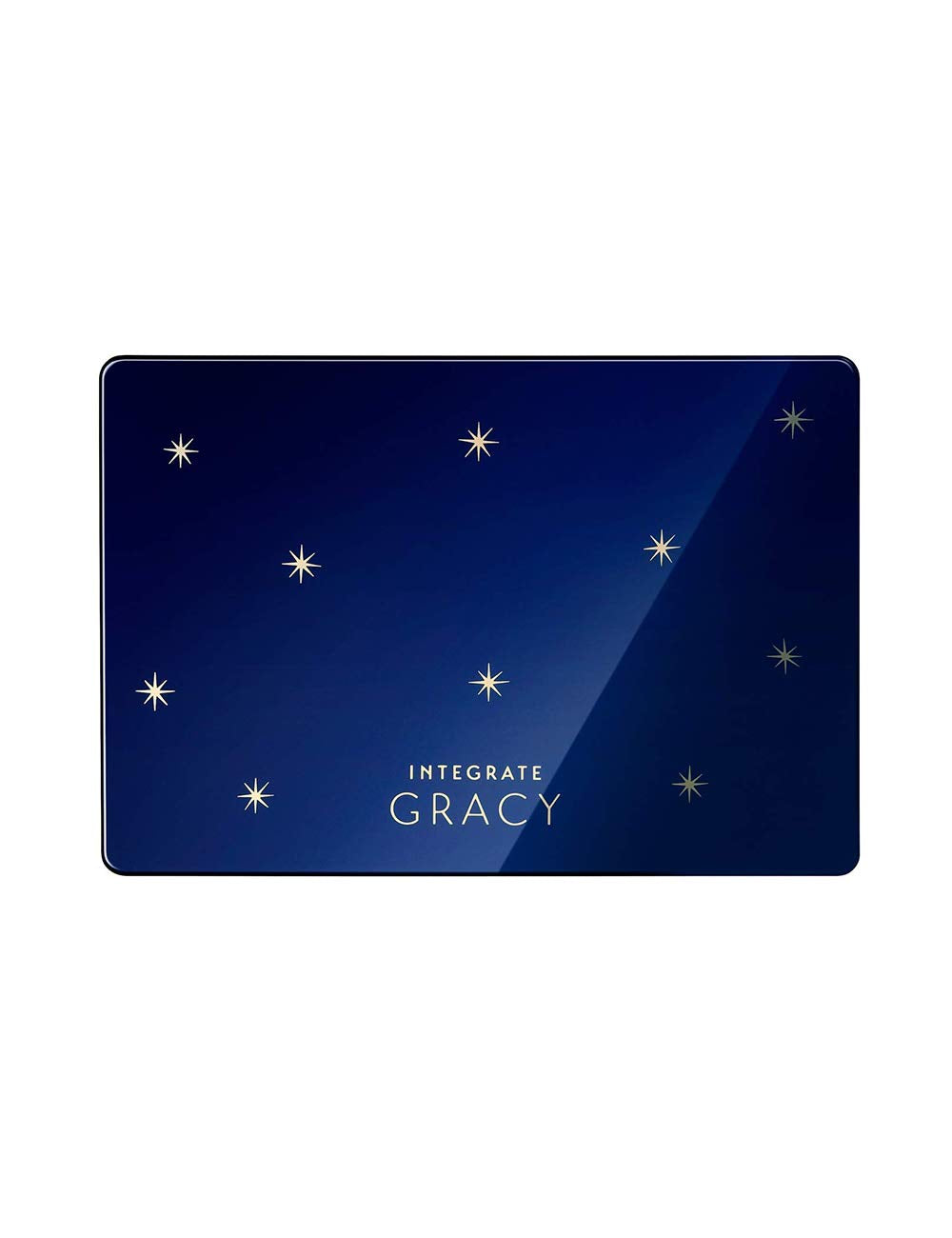 Integrate Gracy Compact Case W, Navy Sparkle Mirror Case for Powdery Foundation Refills, Model 02481