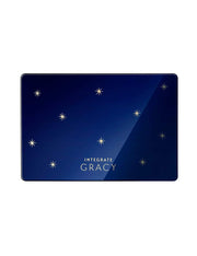Integrate Gracy Compact Case W, Navy Sparkle Mirror Case for Powdery Foundation Refills, Model 02481