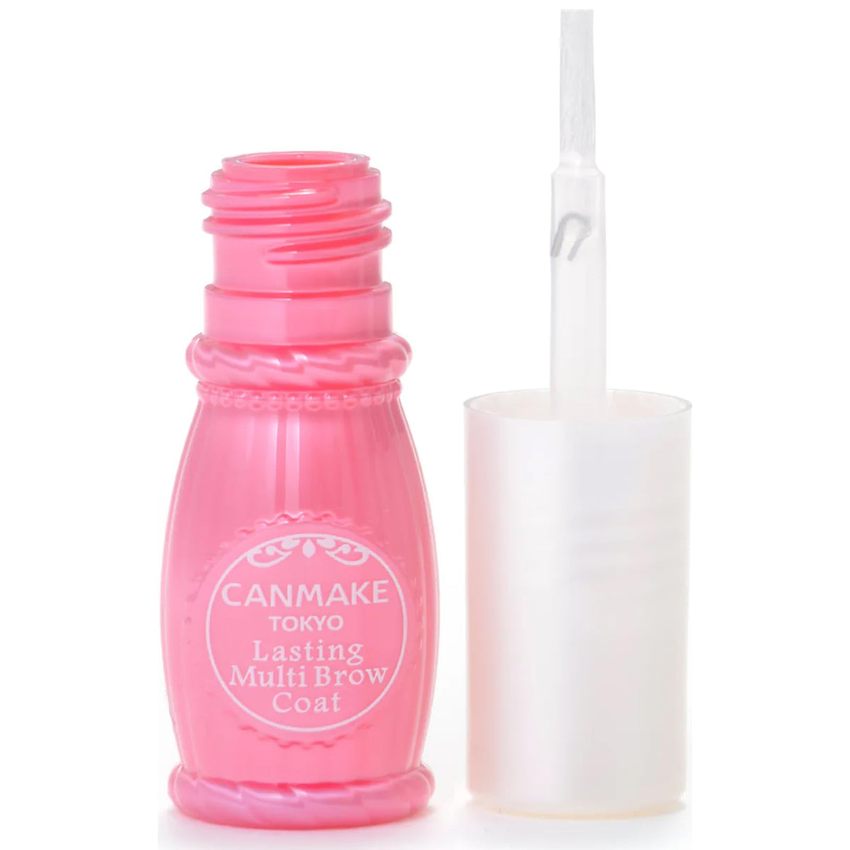 Canmake Lasting Multi Brow Coat, 01 Clear Eyebrow Coat That Prevents Smudging and Fading, 7 mL