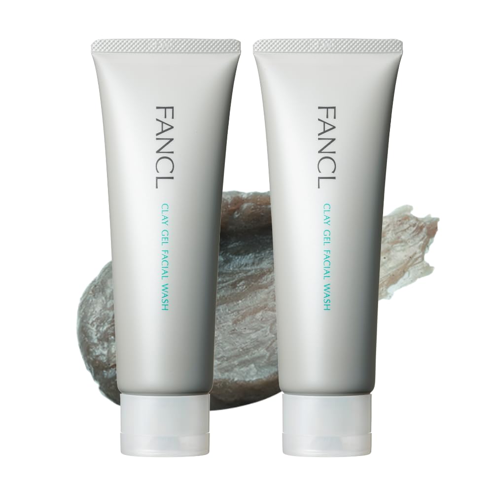 FANCL Clay Gel Cleanser — No-Lather Triple-Clay Pore-Cleansing