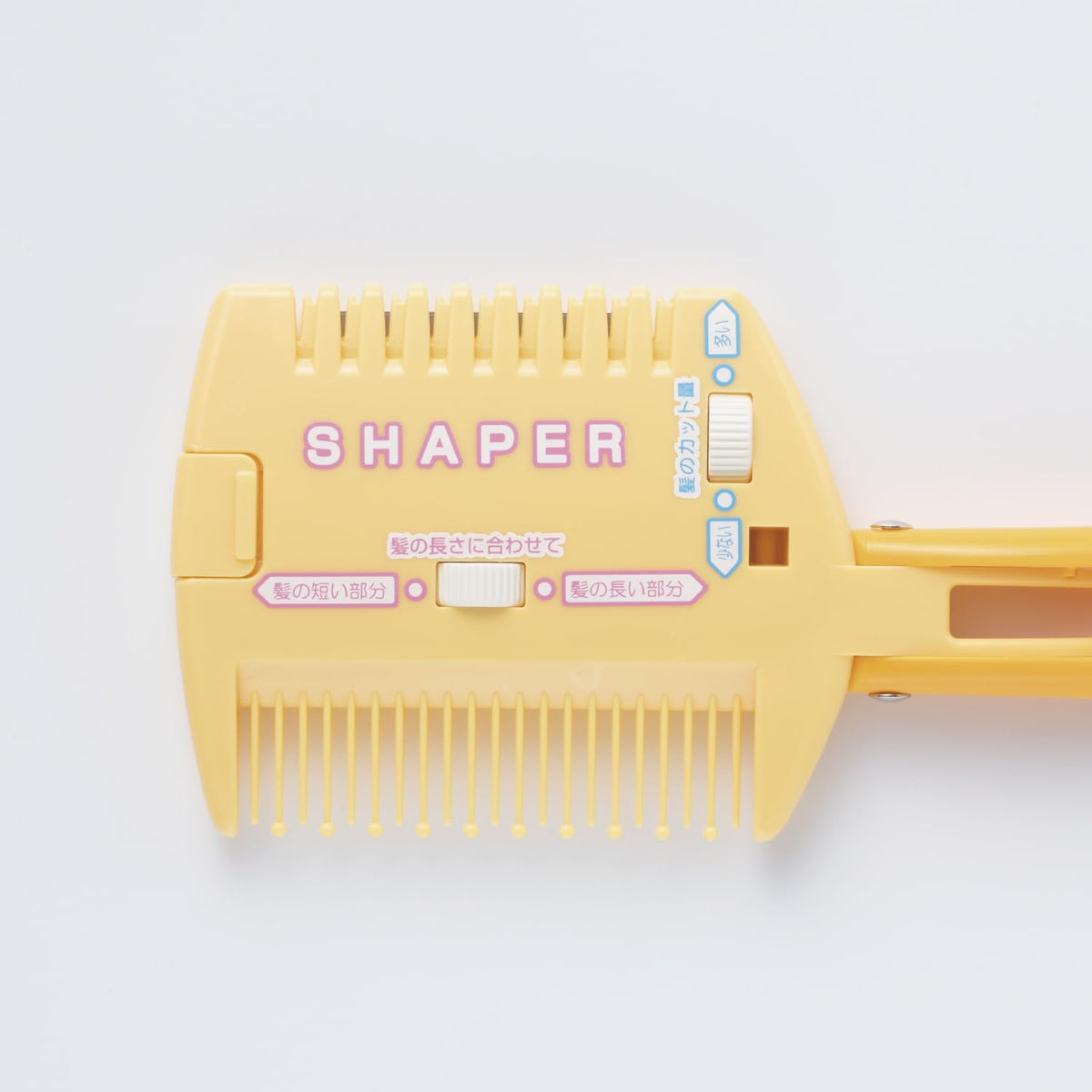 KAI Comb Shaper, Adjustable Hair Thinning Blade Comb with Dials for Cutting Amount and Length KQ3049