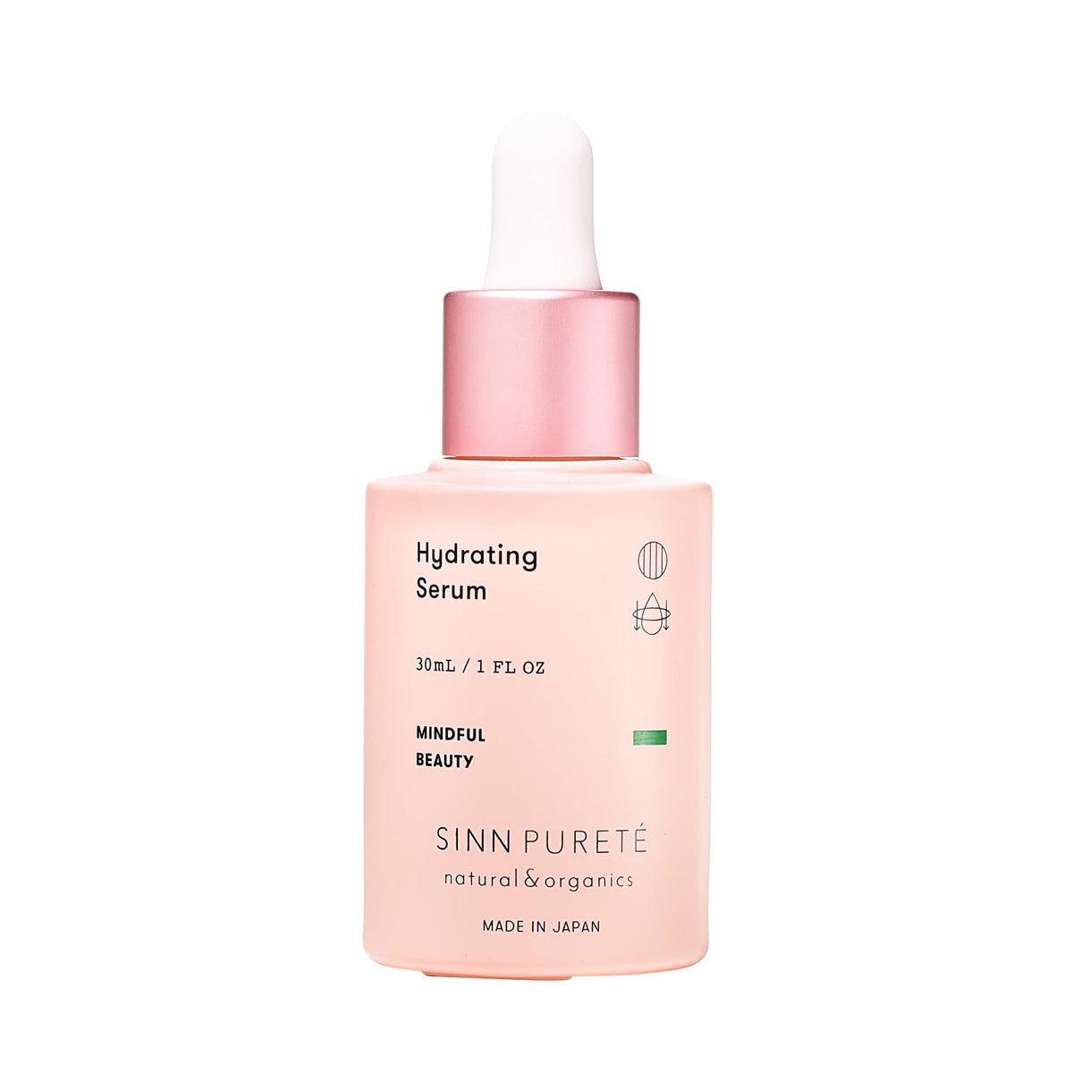 Hydrating Oil-in-Gel Serum with Organic Sea Buckthorn Fruit Oil, Niacinamide and Vitamin C Derivative for Moisture and Clear-Looking Pores, 94.6 Percent Natural-Derived, Citrus Scent, 30 mL Dropper Bottle