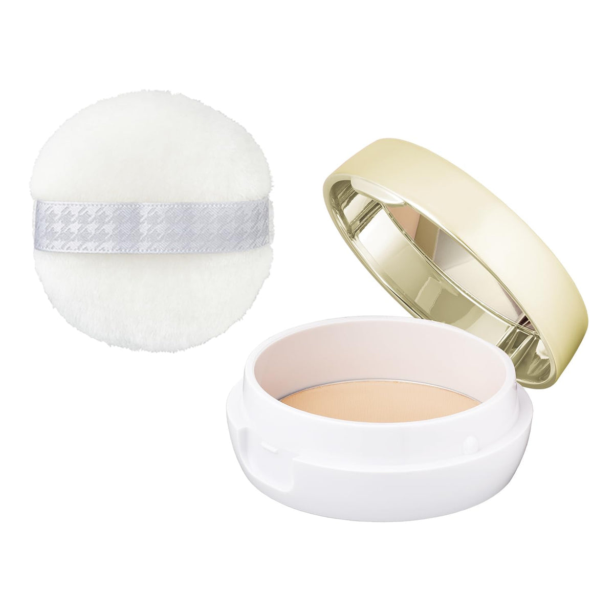 Clear Last High Cover Face Powder White Skin 12 g, SPF40 PA+++ Pressed Cover Powder for Pores and Uneven Colour, with Fluffy Puff