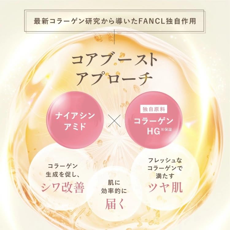FANCL Toiro Vitalizing Milk Refill — Niacinamide-Collagen Care