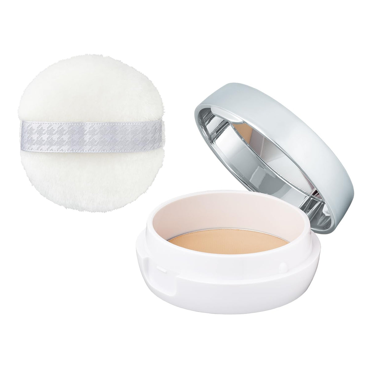 Clear Last Medicated Whitening Face Powder Ochre N 12 g, Quasi-Drug Cover Powder with Tranexamic Acid, SPF40 PA+++, with Fluffy Puff