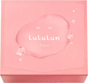 Lululun Pure Daily Face Mask, 32 Sheets, Hydrating Sheet Mask in a Large Box with 525 mL of Essence, Fragrance-Free, Alcohol-Free, Made in Japan
