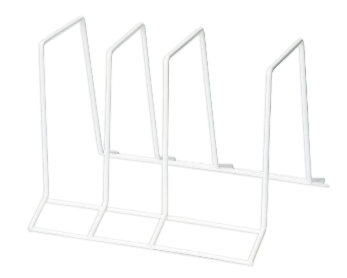 Pearl Metal Frying Pan Rack — Four Upright Dividers