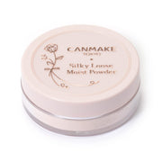 Canmake Silky Loose Moist Powder SPF23 PA++, Soft-Focus Moisturising Loose Face Powder with 27 Beauty Ingredients, 6 g
