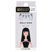 Dolly Wink Easy Lash Partial False Eyelashes with Adhesive, 1 Pair, Reusable 10-Second Lash-Extension Look, Style No. 25 or No. 29