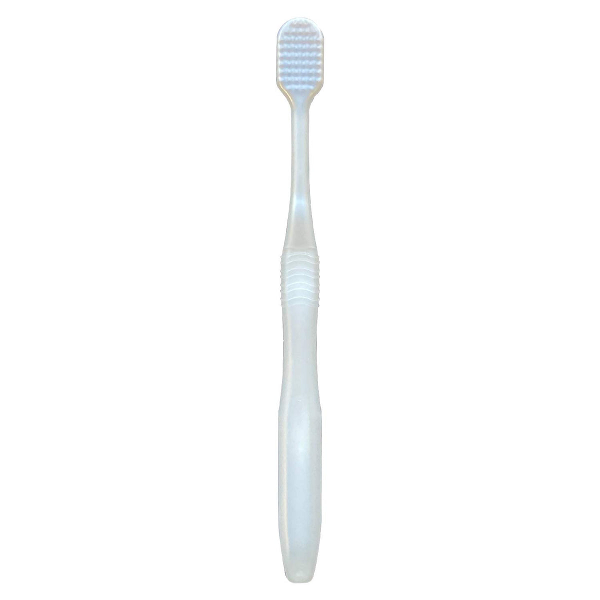 Ebisu Care Toothbrush, 6-Row Regular Wide Head, Pack of 3 in Assorted Colors, Extra Soft to Hard