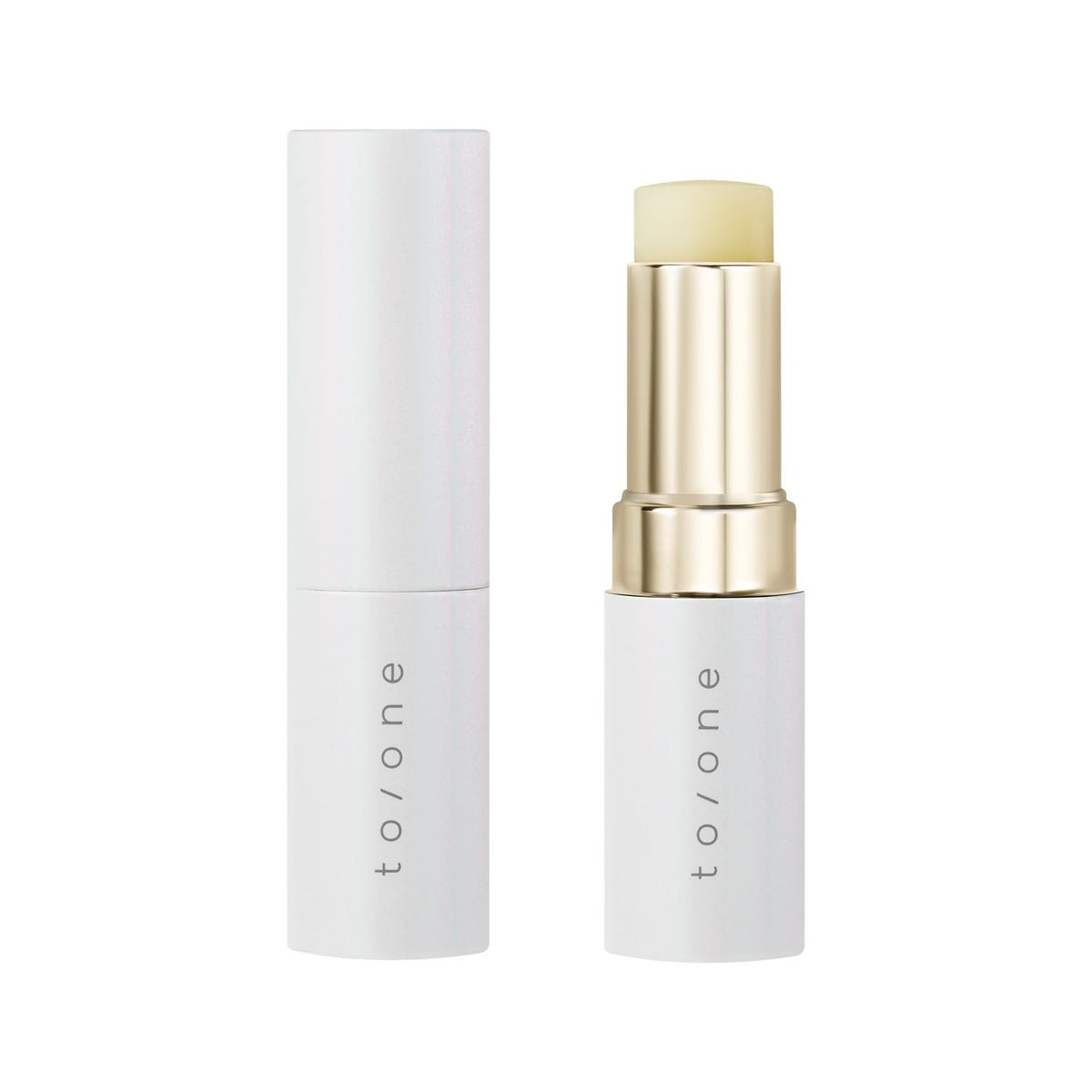 to/one Brightening Lip Balm UV, SPF21 PA++ Lip Balm and Lip Primer with Plant Oil, 10 g
