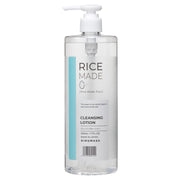 Kikumasamune Rice Made+ Cleansing Lotion 500 mL, Wipe-Off Makeup Remover and Face Lotion with Rice-Derived Ingredients, Oil-Free, Fragrance-Free, Lash-Extension Safe