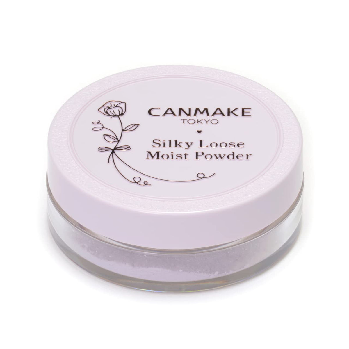 Canmake Silky Loose Moist Powder SPF23 PA++, Soft-Focus Moisturising Loose Face Powder with 27 Beauty Ingredients, 6 g