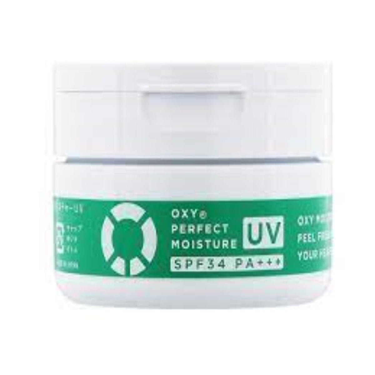 OXY Perfect Moisture UV, All-in-One Hydrating Gel with CICA and SPF34 PA+++ for Men, Relax Citrus Scent, 90 g Jar
