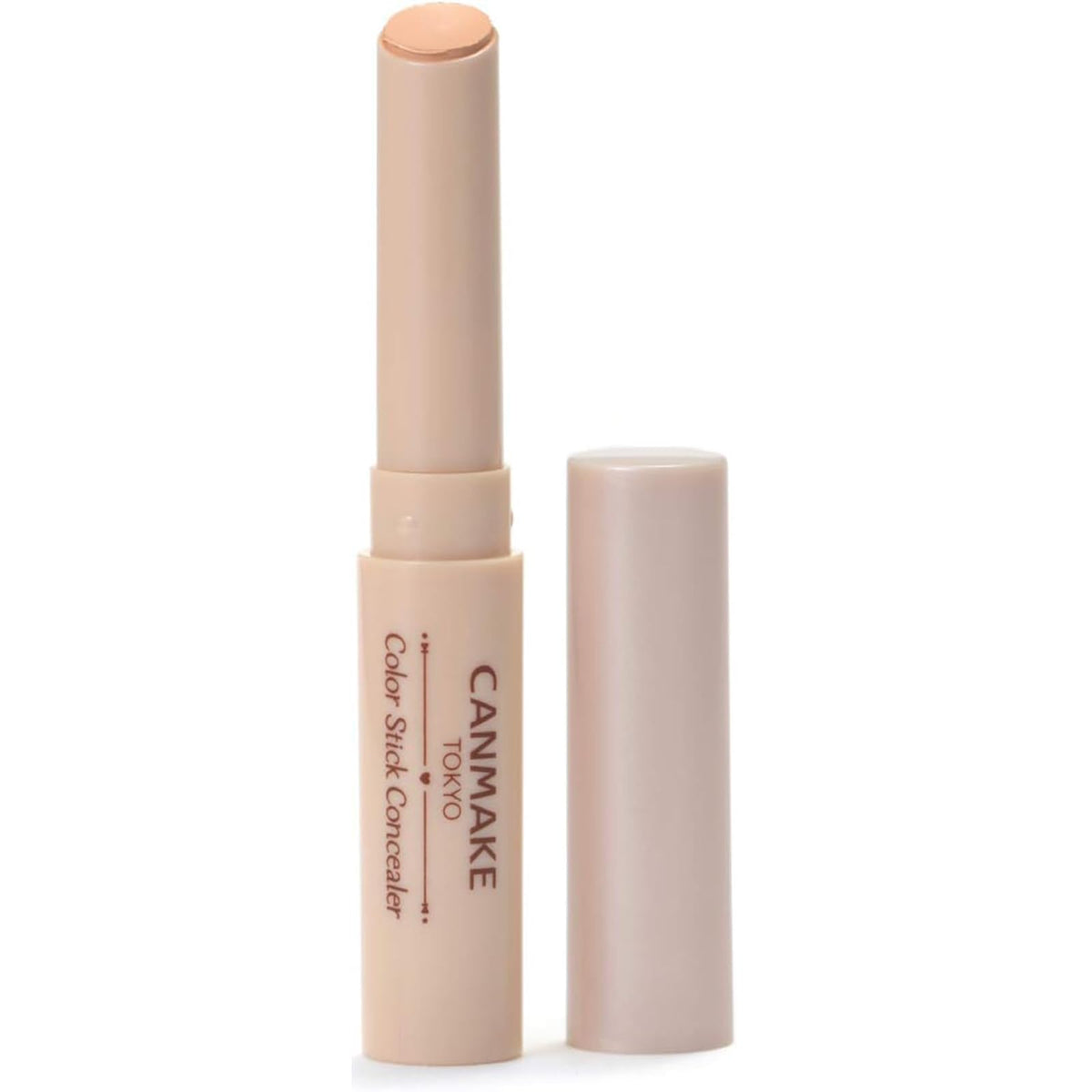 Canmake Color Stick Concealer, Smooth High-Coverage Concealer Stick for Blemishes and Under-Eye Shadows, 1.9 g