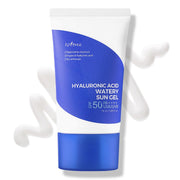 ISNTREE Hyaluronic Acid Watery Sun Gel, SPF50+ PA++++ Moisturising Sunscreen Gel with 8 Types of Hyaluronic Acid, 50 mL