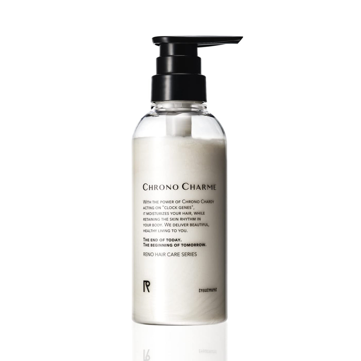 CHRONO CHARME Reno Hair Treatment, Rinse-Off Amino Acid and Cuticle Keratin Treatment for Colour-Treated and Damaged Hair, 300 mL Pump