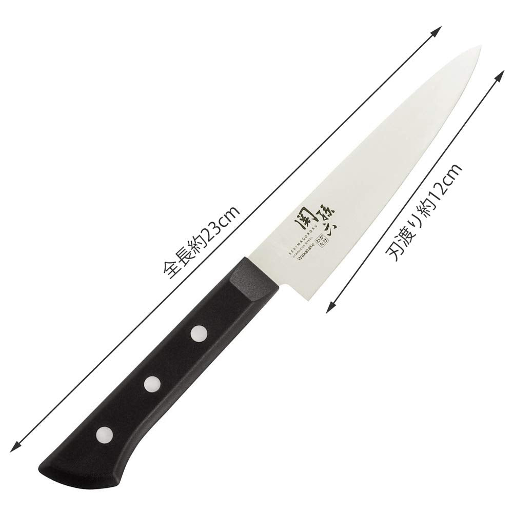 KAI Seki Magoroku Wakatake Petty Knife — 120 mm