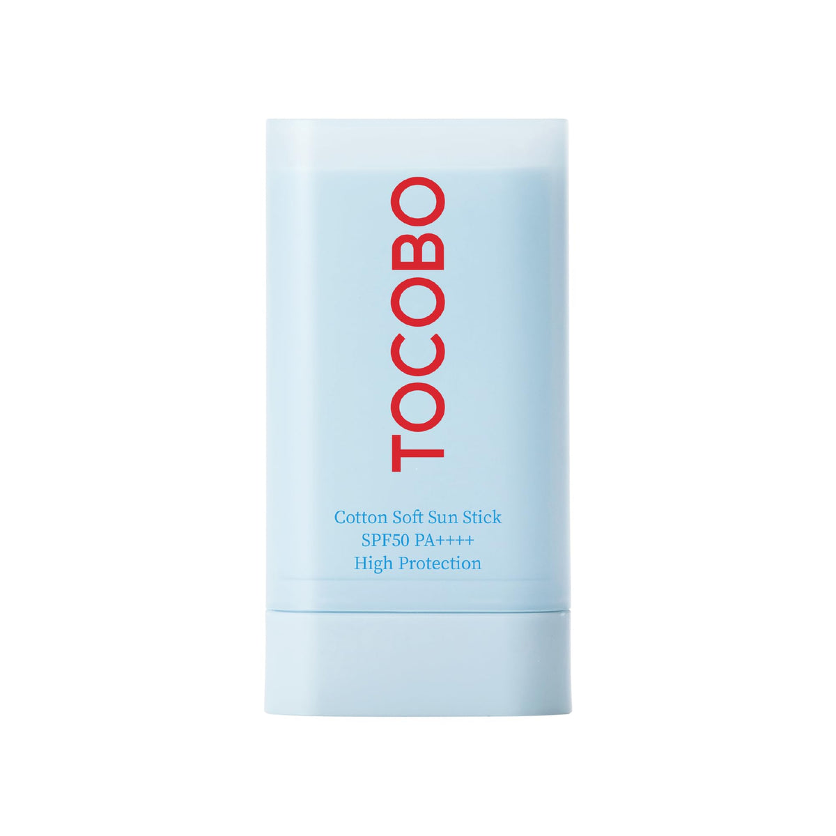 TOCOBO Cotton Soft Sun Stick, SPF50+ PA++++ Invisible Sunscreen Stick with Cotton Scent, 19 g