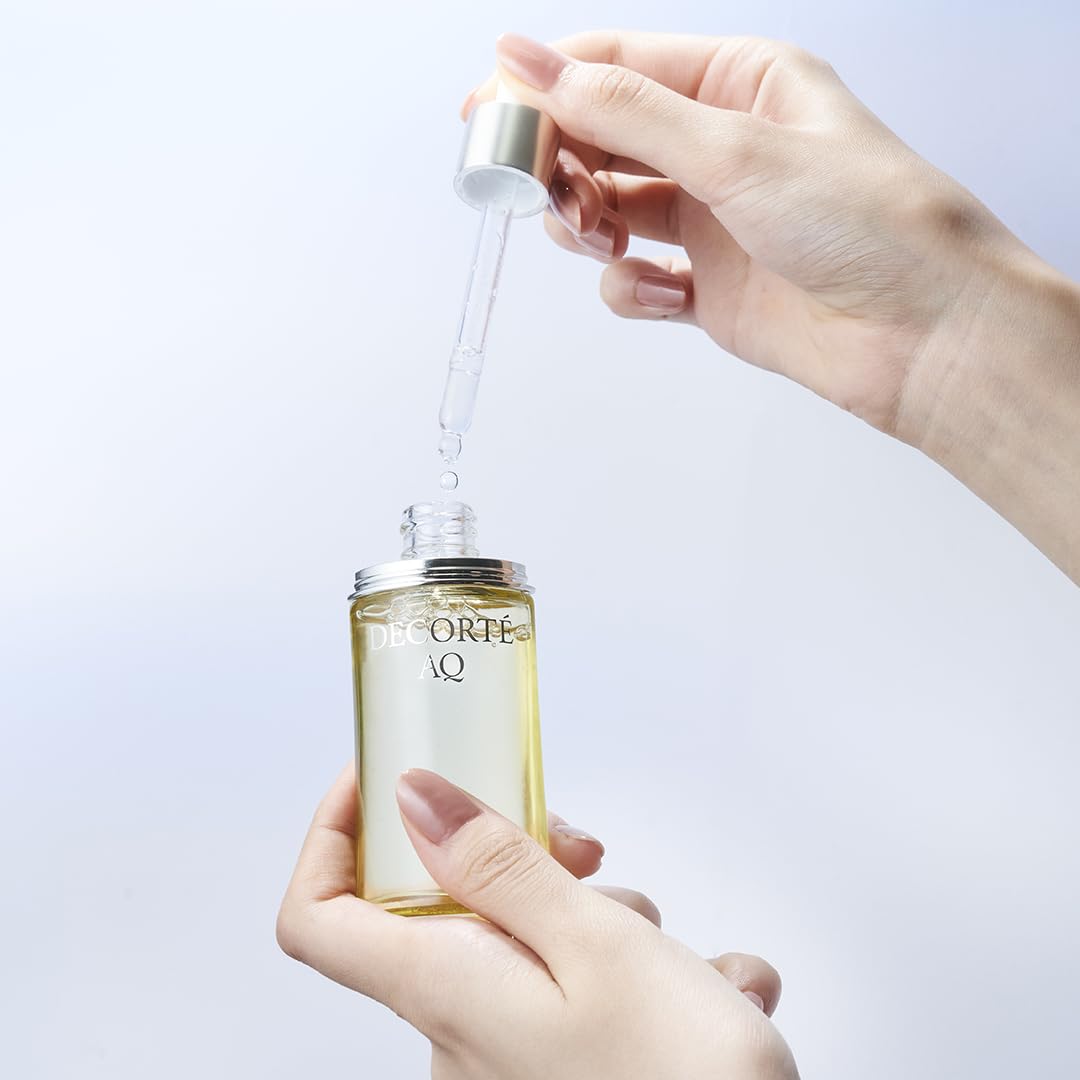 Decorté AQ Oil Infusion, Silky Light Facial Beauty Oil That Gives Glow, 40 ml Dropper Bottle