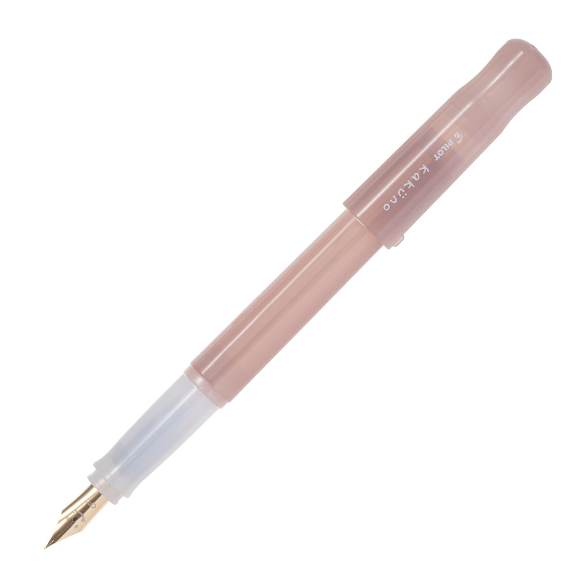 PILOT Kakuno Madoromi Fountain Pen, Capped Fountain Pen with Gold-Coloured Nib, Fine or Medium, Black Cartridge Included, Converter CON-40 or CON-70N Compatible, 131 mm, 5 Colours