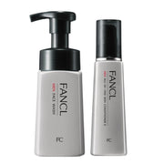 FANCL Men's Skincare Set — Ready-Foam+Rich-Conditioner Routine