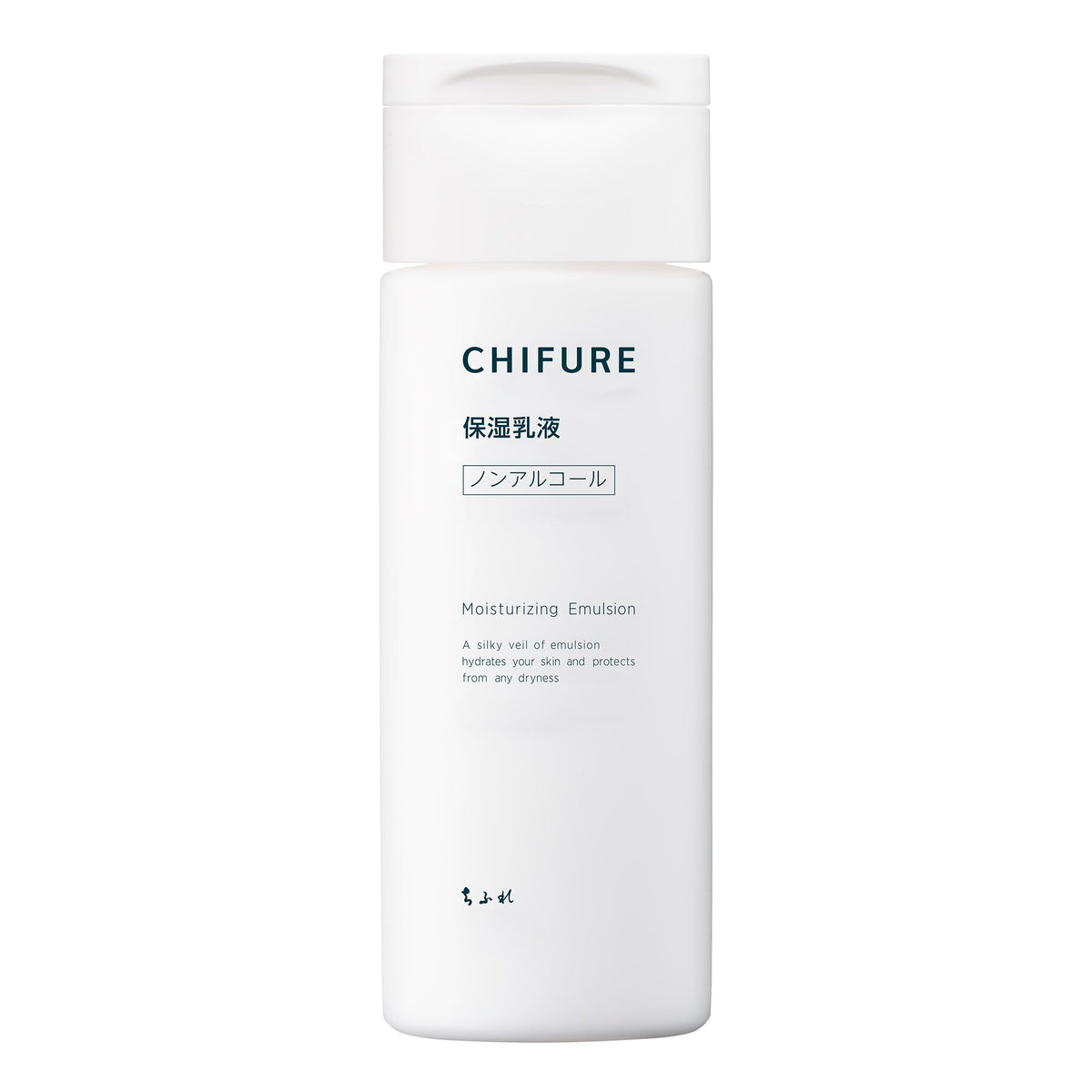 Chifure Moisturizing Emulsion, Non-Alcohol, Fragrance-Free and Color-Free Milky Lotion with Hyaluronic Acid and Trehalose, 150 mL Bottle or 120 mL Refill