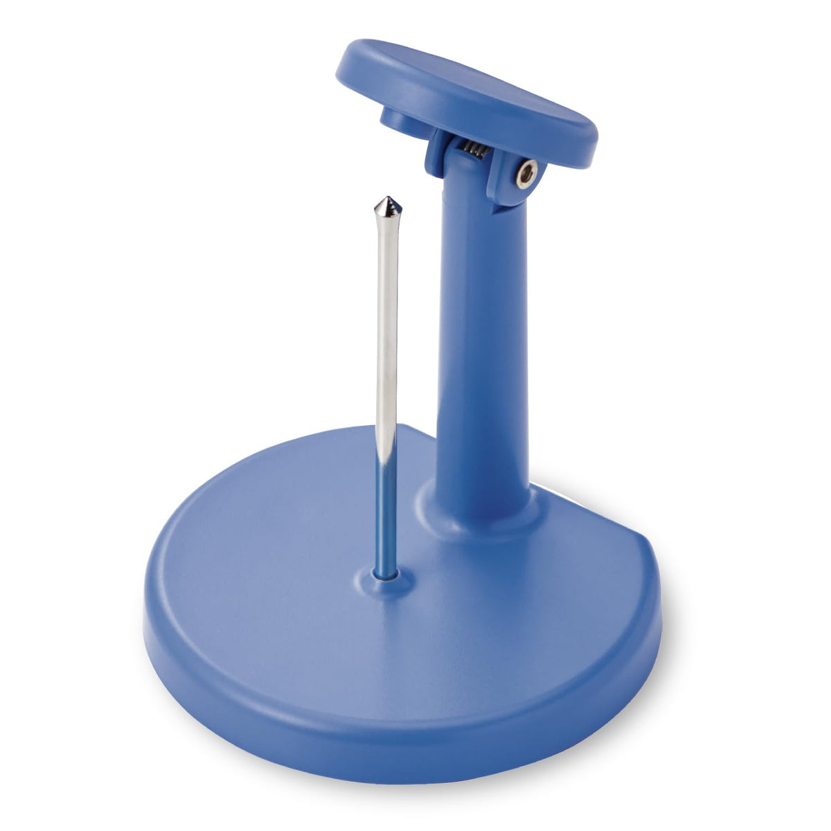 Open Kogyo Slip Spike SF-333 Small and SF-100 Large, Weighted Receipt Spindle with Rounded Needle Tip and Spring Head in Recycled ABS, Black or Blue, Single or Set of 2, Made in Japan