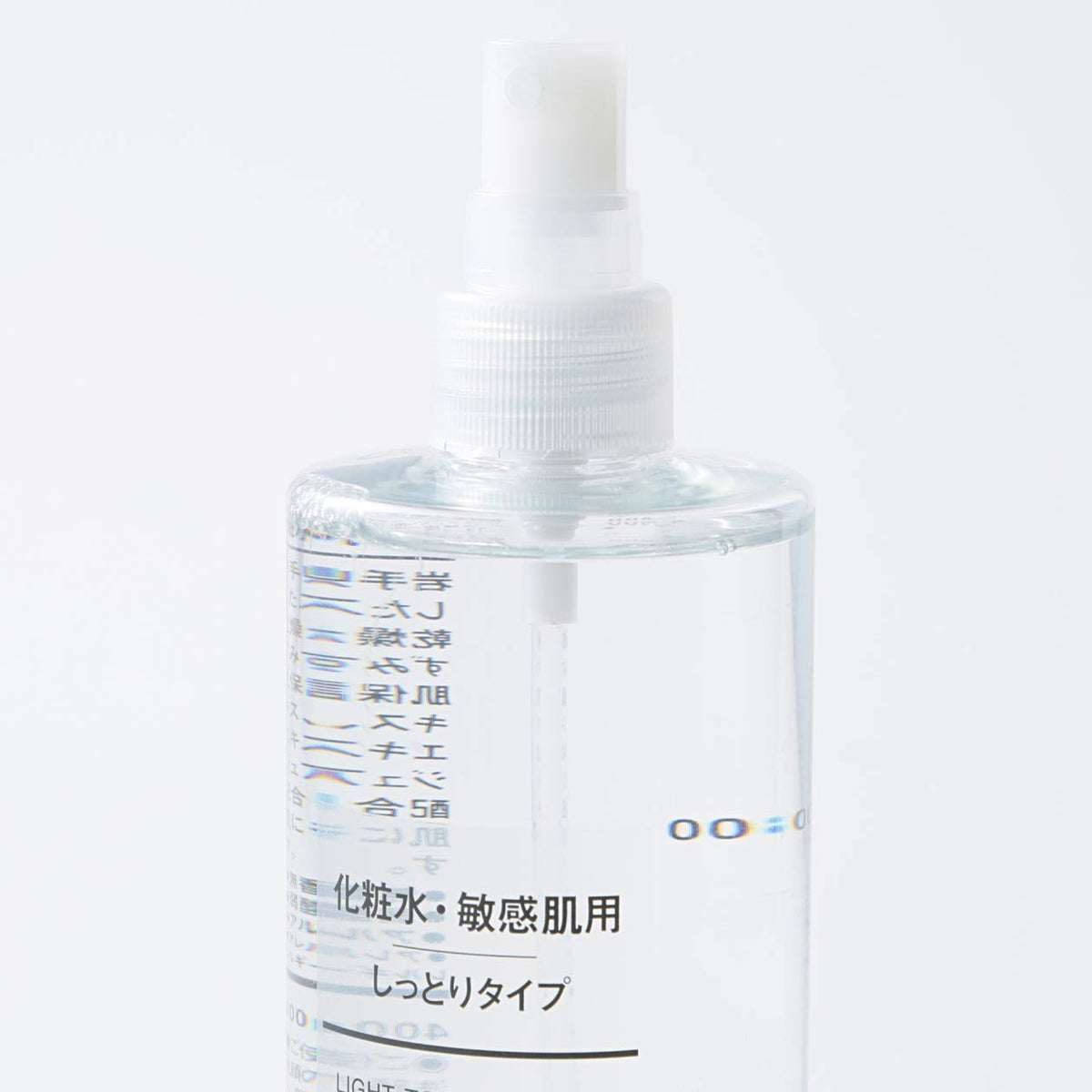 Muji Spray Head for Toning Water Bottles, Clear Mist Spray Pump with Dip Tube, 20 cm