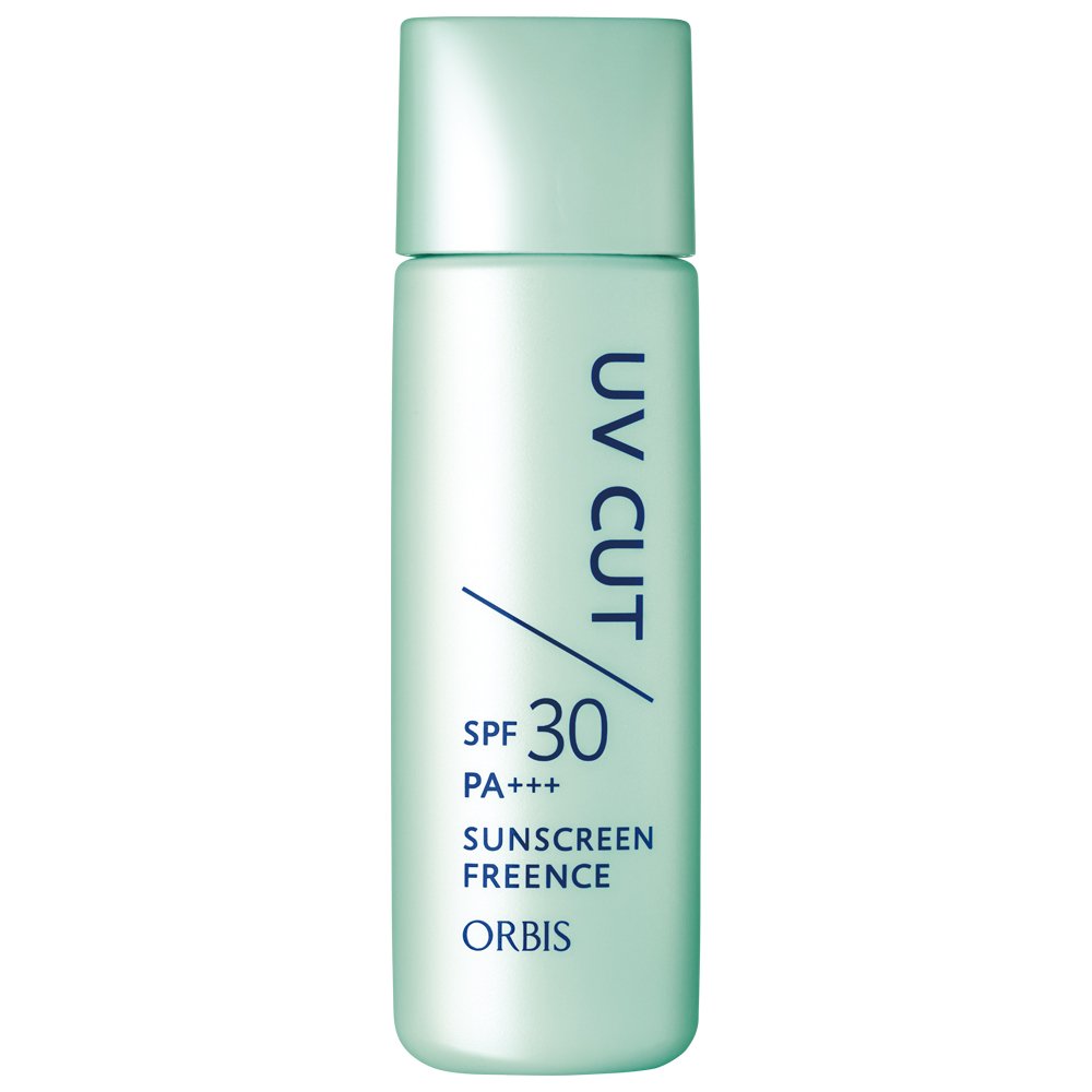 Orbis Sunscreen Freence 50 mL, SPF30 PA+++ Face and Body Sunscreen without UV Absorbers, Oil-Free, Fragrance-Free, Child-Use Tested