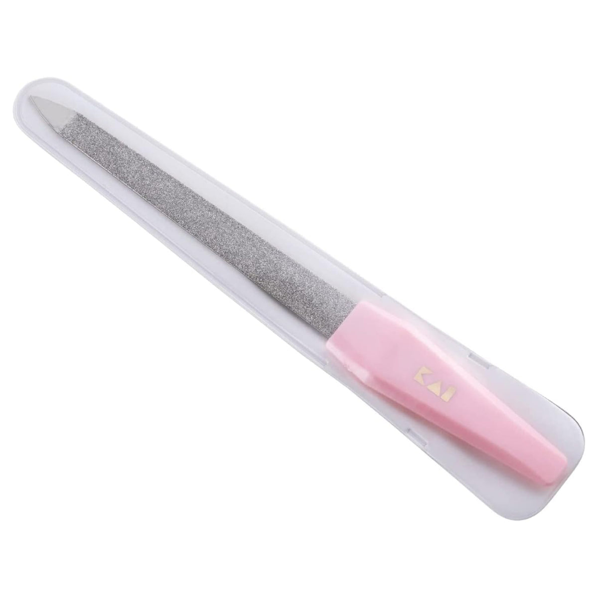 KAI Sapphire Nail File HK0651, Two-Sided Rough and Smooth Artificial Sapphire File for Smooth, Neat Nail Tips, Made in Germany