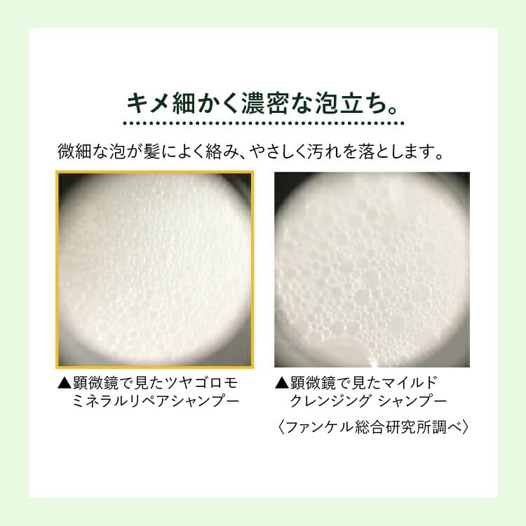 FANCL Tsuyagoromo Mineral-Repair Shampoo — Gagome-Kelp Moisture