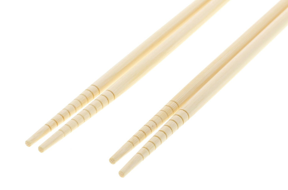 Ishida Cooking Chopsticks, Non-Slip Kabuki Bamboo 33 cm, 2 Pairs