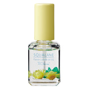 P.Shine Flavor Cuticle Oil SQ 12 mL, Squalane Nail and Cuticle Oil with Dried Flowers, La France Pear, Peach or Black Cherry Scent