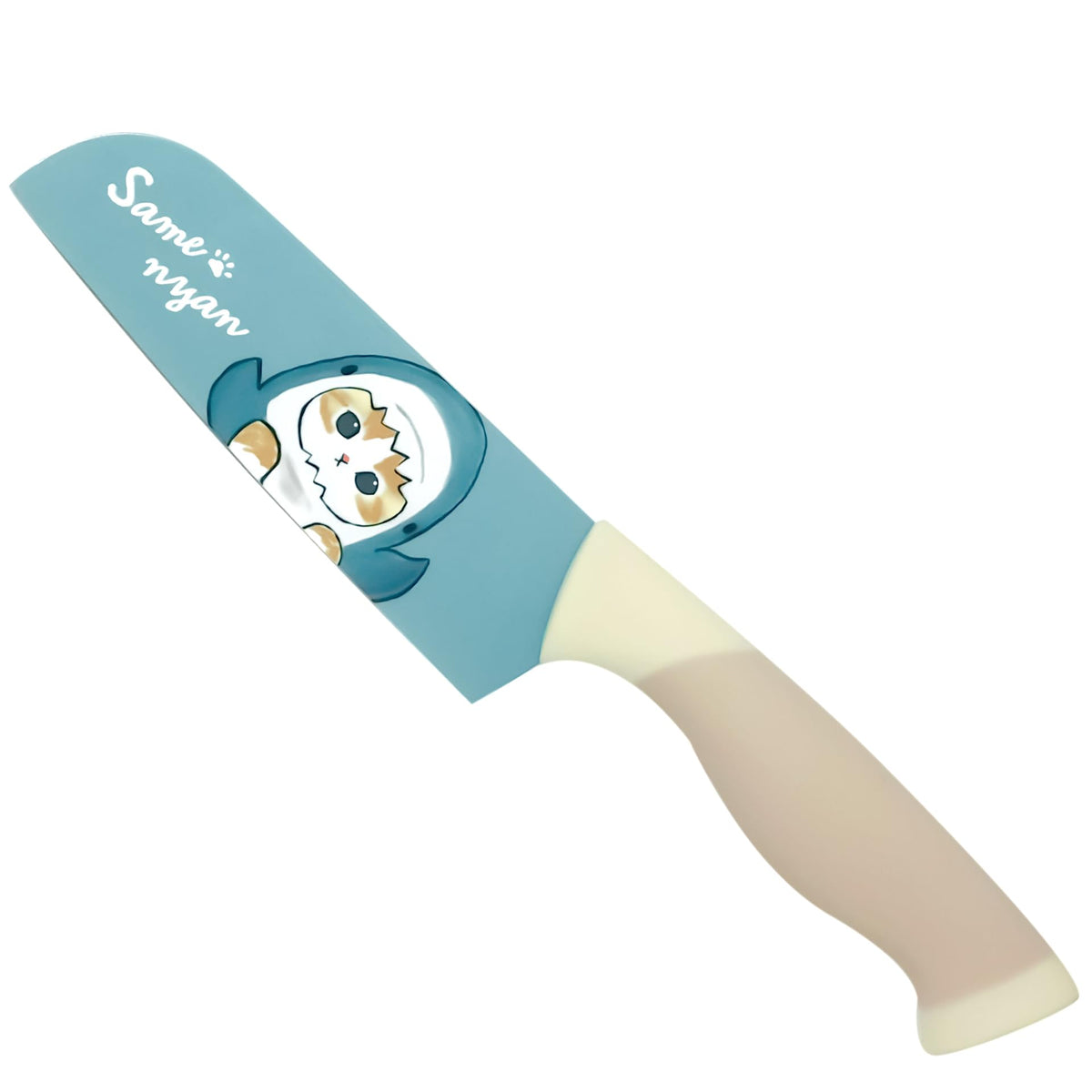mofusand Santoku Knife With Cover — Shark Yan Or Shrimp Yan