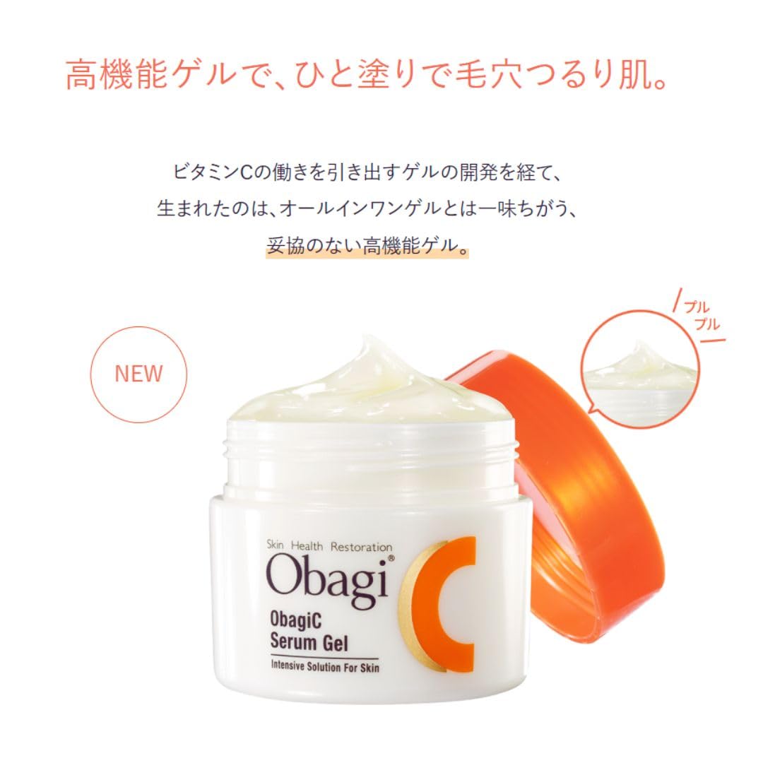 ROHTO ObagiC Serum Gel All-in-One Gel Cream 80g