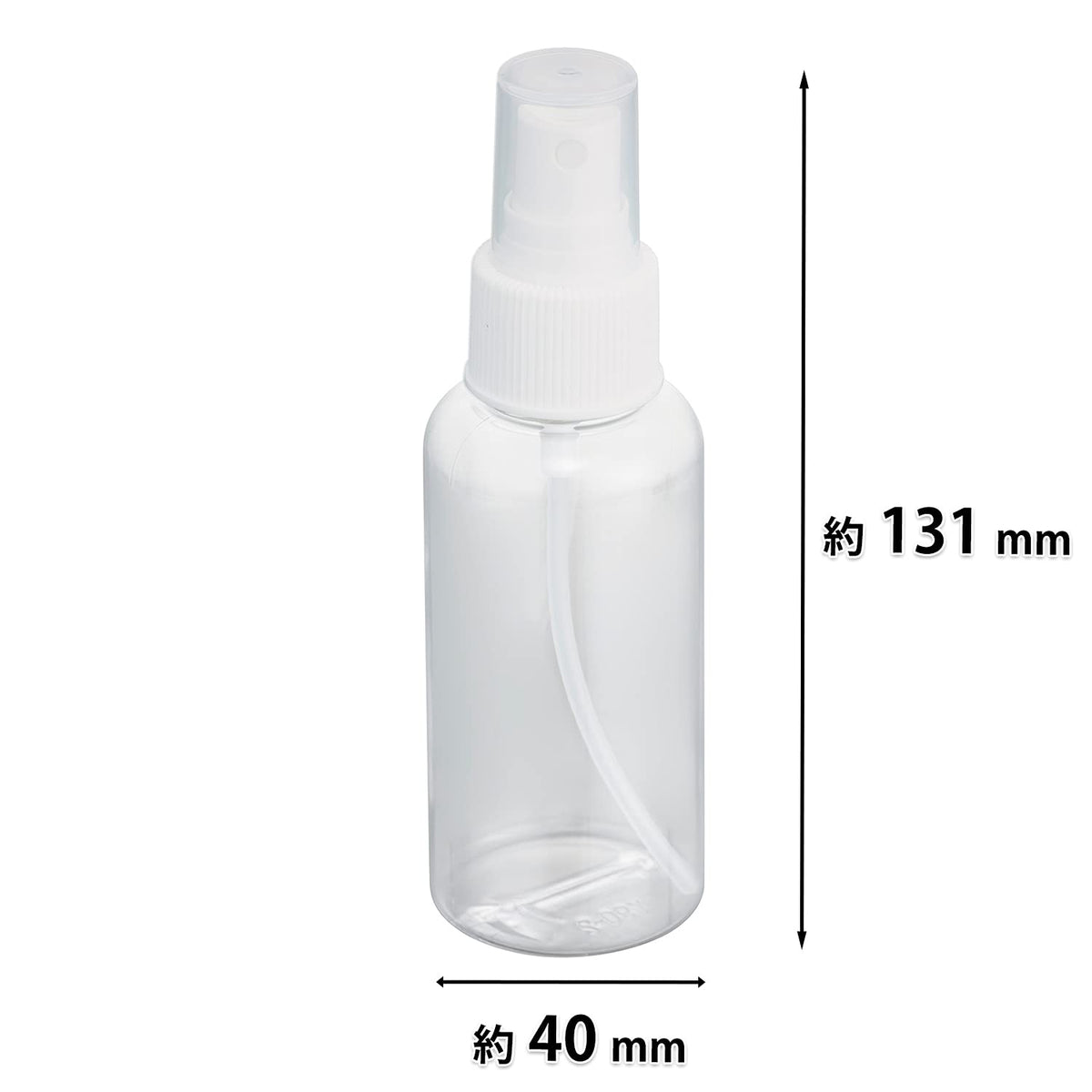 KAI Spray Bottle, Refillable Travel Atomiser for Toner and Fragrance, 27 mL to 100 mL, Clear or Milky White