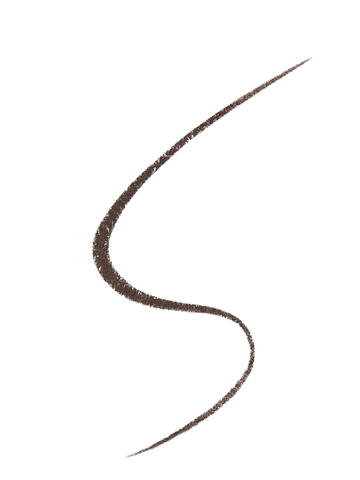 Dejavu Lasting Fine Cream Pencil Eyeliner E 2 Dark Brown, Super Waterproof Gel Eyeliner with Oval Lead for Thin to Thick Lines