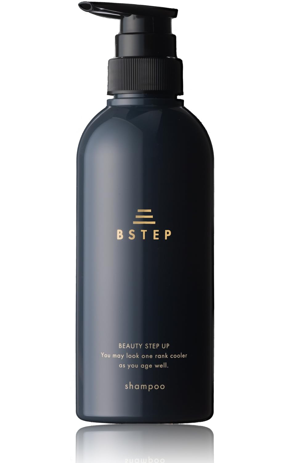 Men's Scalp Shampoo, Amino-Acid Cleansing Silicone-Free Pump Bottle with Plant Extracts and Keratin, 400 mL