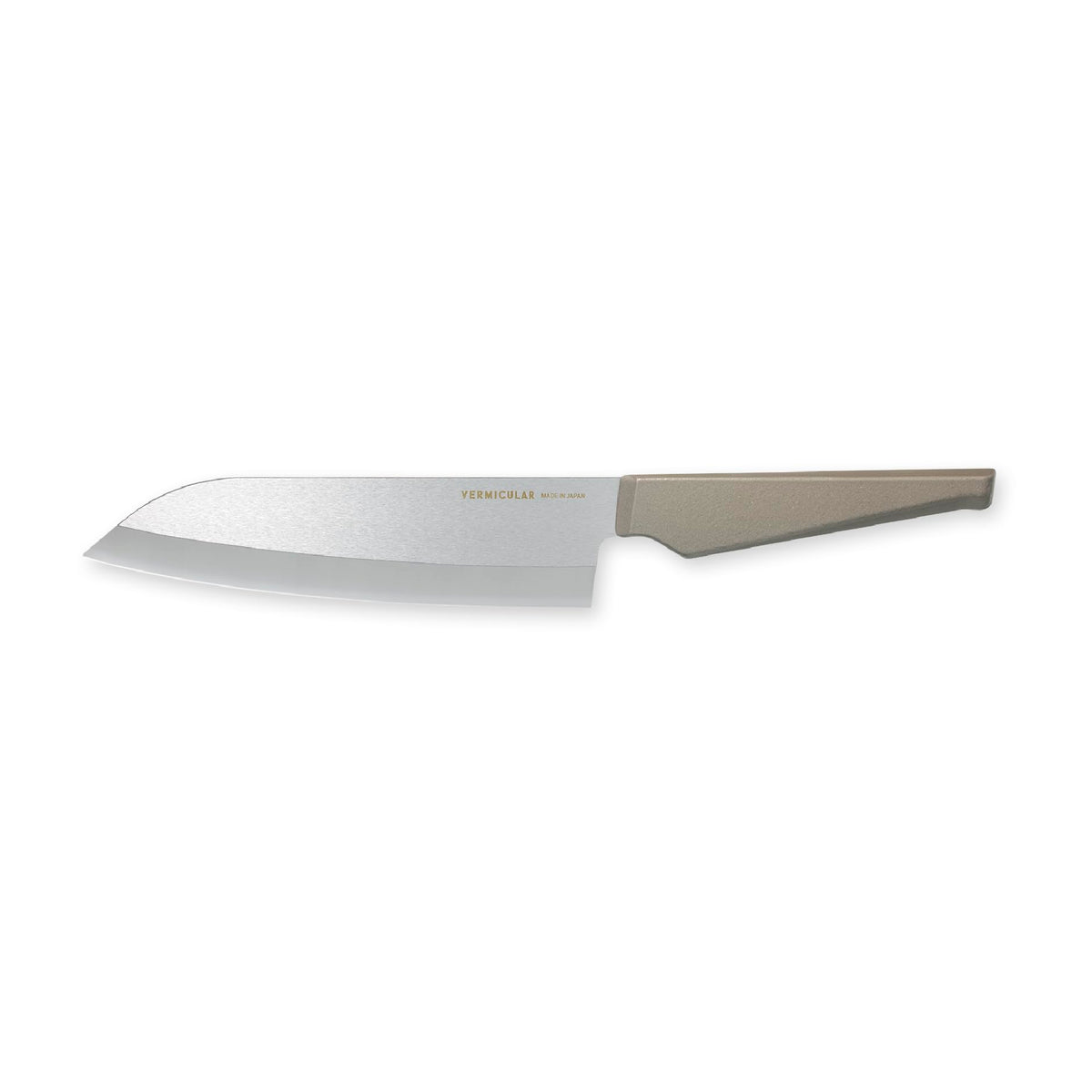 Vermicular Kitchen Knife Santoku 165 mm — Powder Steel And Enamel Handle