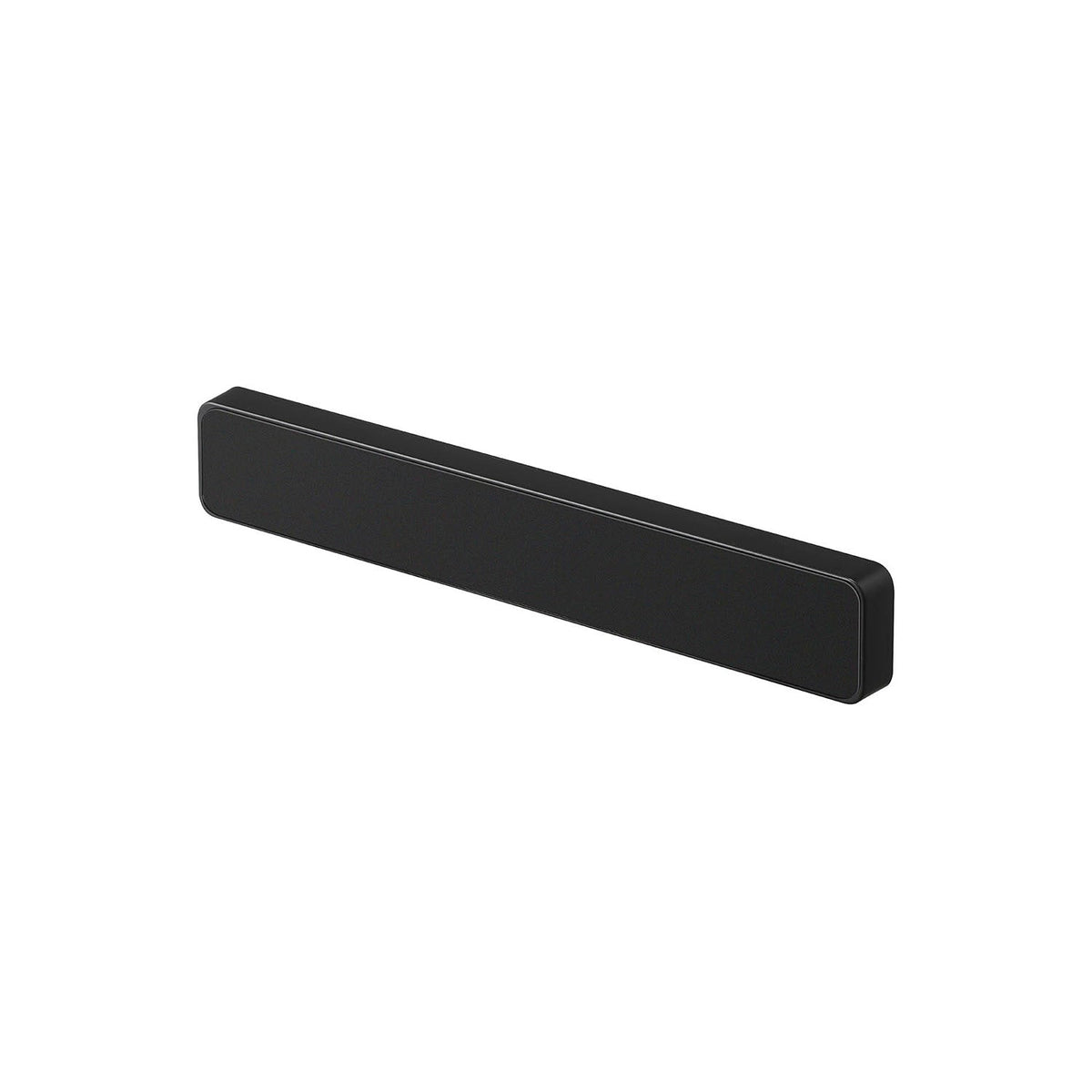 Yamazaki Tower Magnetic and Wall Knife Holder W25, Slim 25 cm Knife Bar That Fixes by Magnet, Screws or Tape and Holds Up to Four Knives Without Scratching Them, Silicone Contact Face, Holds 1.5 kg, 25 x 1.7 x 4 cm and 330 g, White or Black